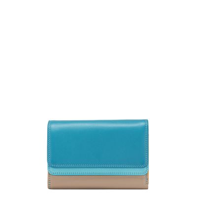 Mywalit Ladies Double Flap Purse Wallet sardinia