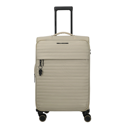 Travelite Barbara Stepp 4 Wheel Trolley M champagner
