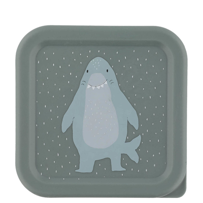 Trixie Mr. Shark Snackbox 3pc light grey