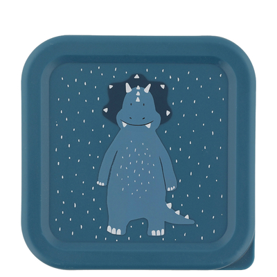 Trixie Mr. Triceratops Snackbox 3pc dark blue