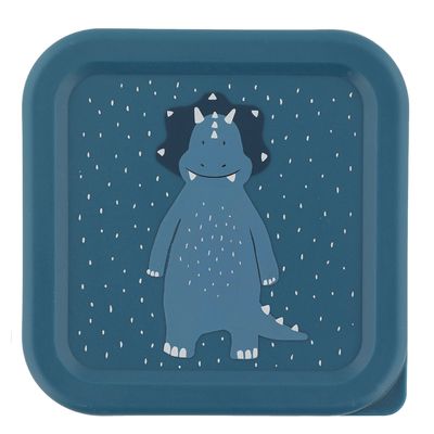 Trixie Mr. Triceratops Snackbox 3pc dark blue