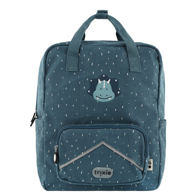 Trixie Mr. Triceratops Large Backpack dark blue