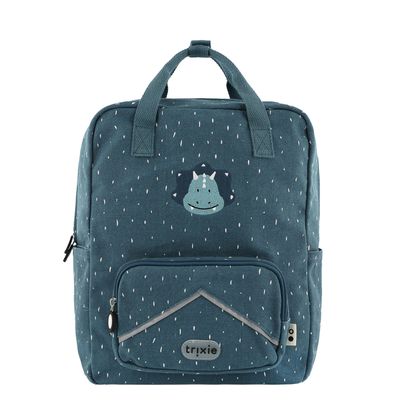 Trixie Mr. Triceratops Large Backpack dark blue
