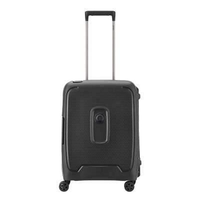 Delsey Moncey 4 Wheel Slim Cabin Trolley 55 cm black