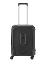 Delsey Moncey 4 Wheel Slim Cabin Trolley 55 cm black
