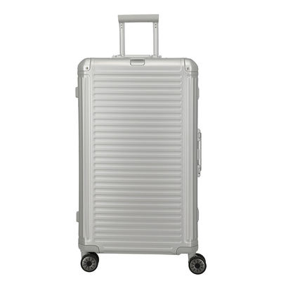 Travelite Next 4 Wheel Trunk L silver