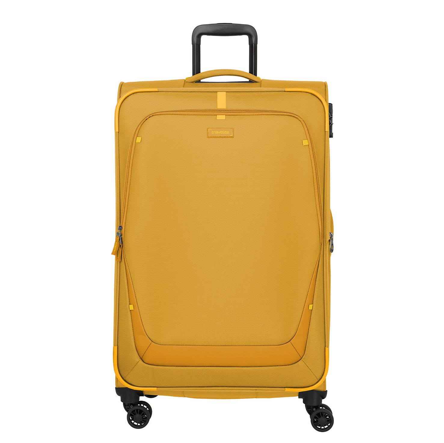 Travelite Umbria 4 Wheel Trolley L golden glow zachte koffer lichtgewicht koffer