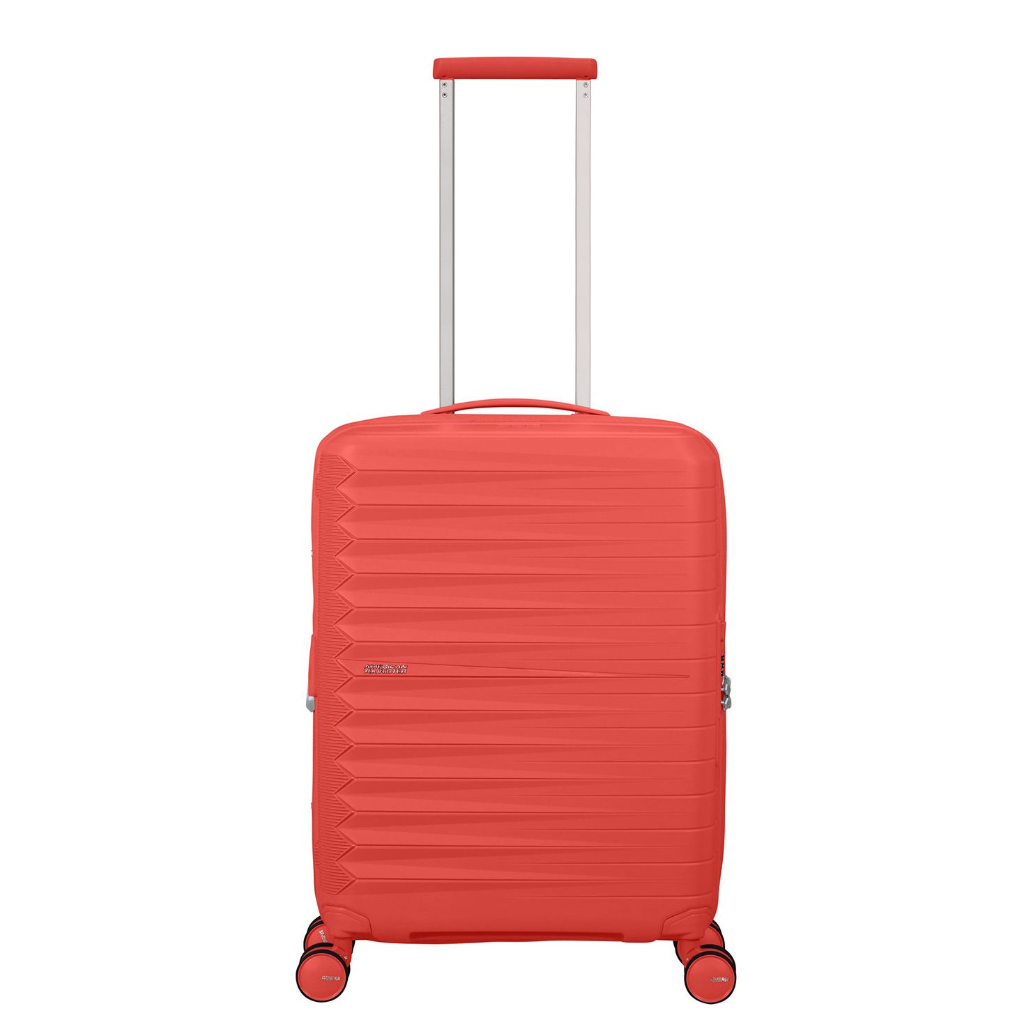 American Tourister Spinners roze en oranje