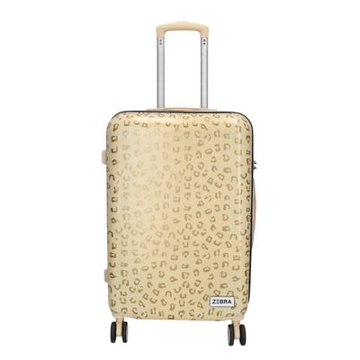 Zebra Trends Animal Travel Trolley M panther gold