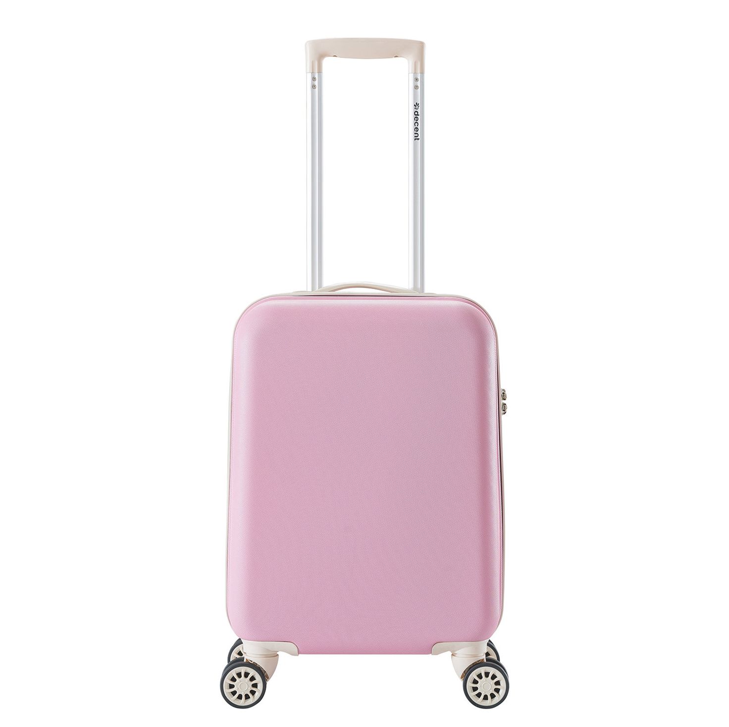 Decent Star-Maxx Trolley 55 pastel pink Harde Koffer