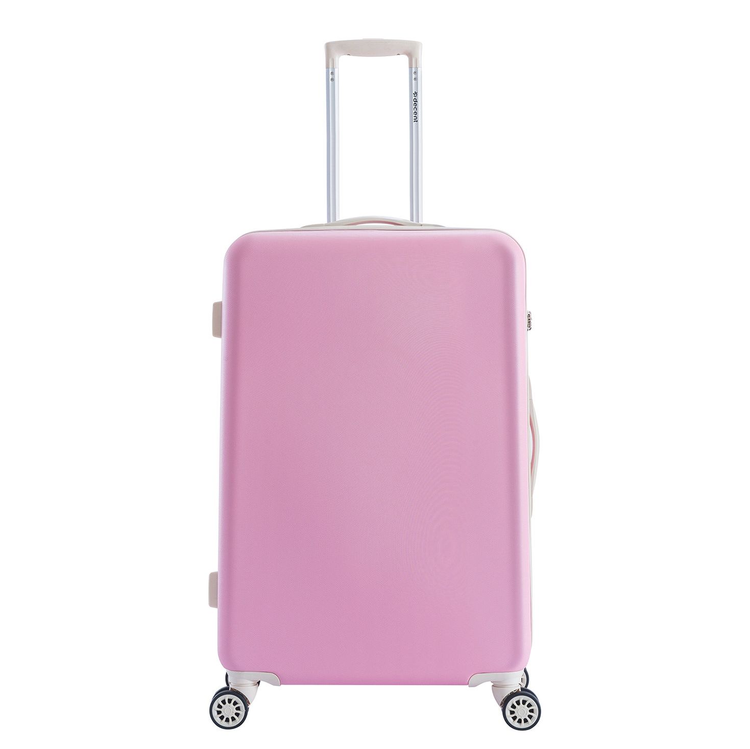Decent Star-Maxx Trolley 66 pastel pink Harde Koffer