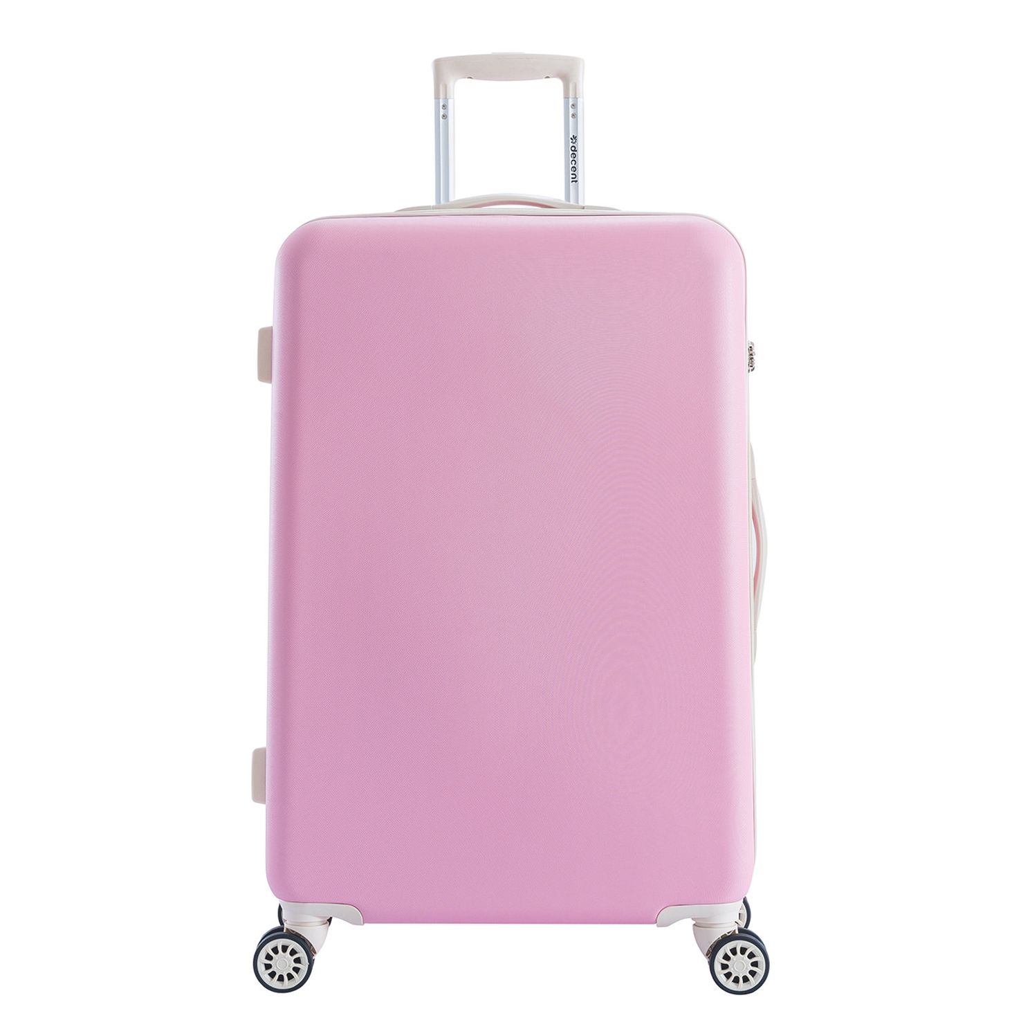 Decent Star-Maxx Trolley 76 pastel pink Harde Koffer