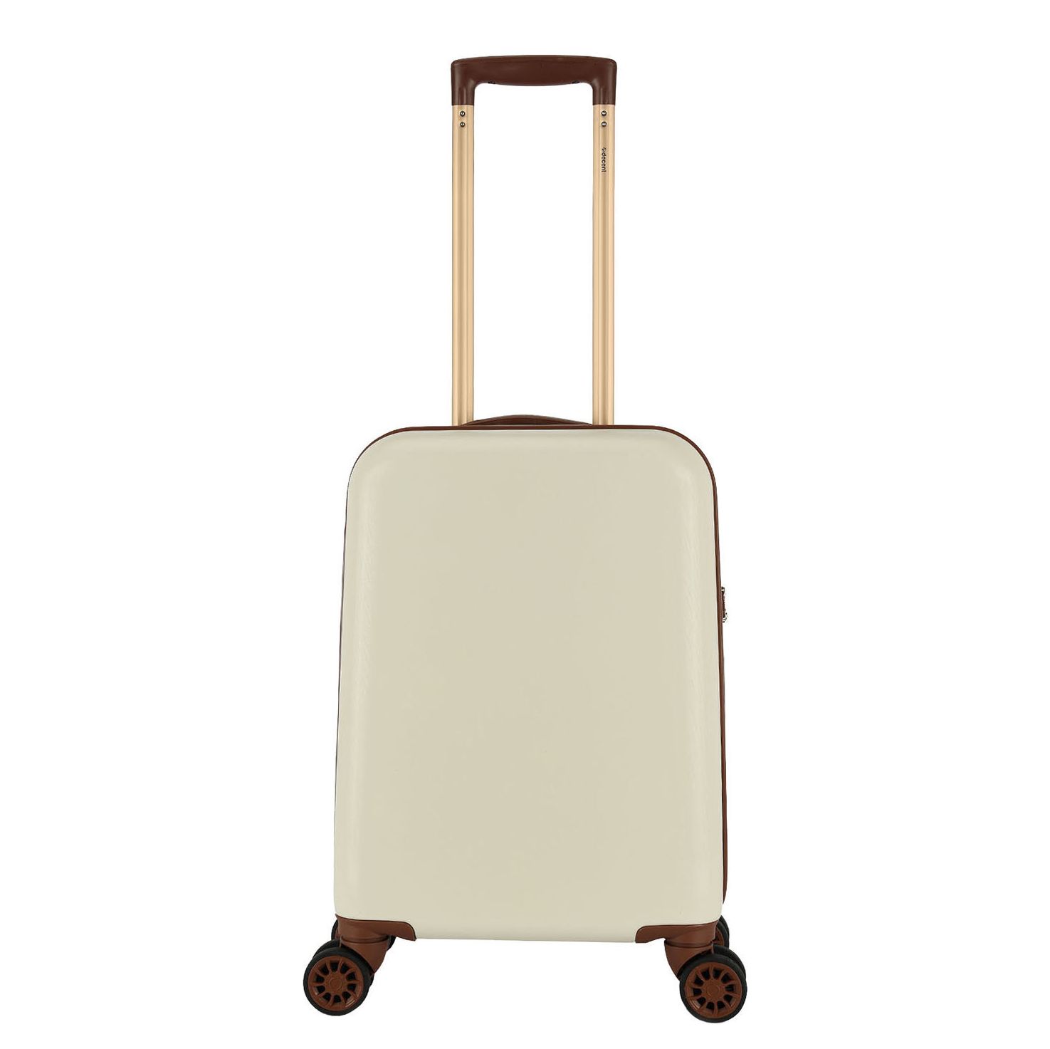 Decent Retro Handbagage Koffer 55 cm White