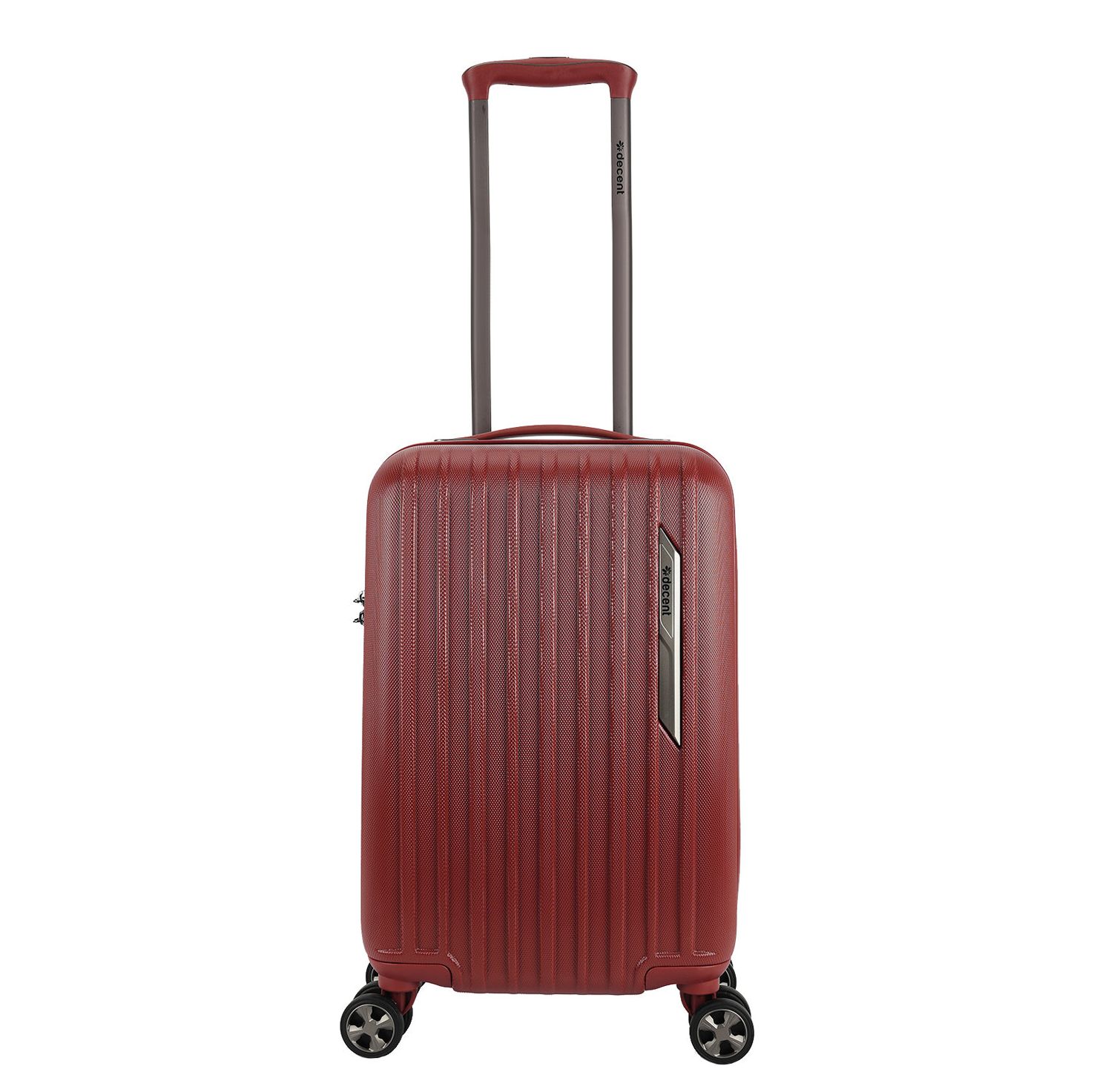 Decent Paradiso Handbagage Spinner 55 cm Burgundy Red