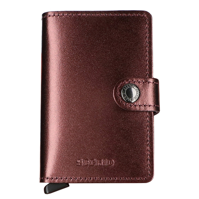 Secrid Miniwallet Portemonnee metallic moro