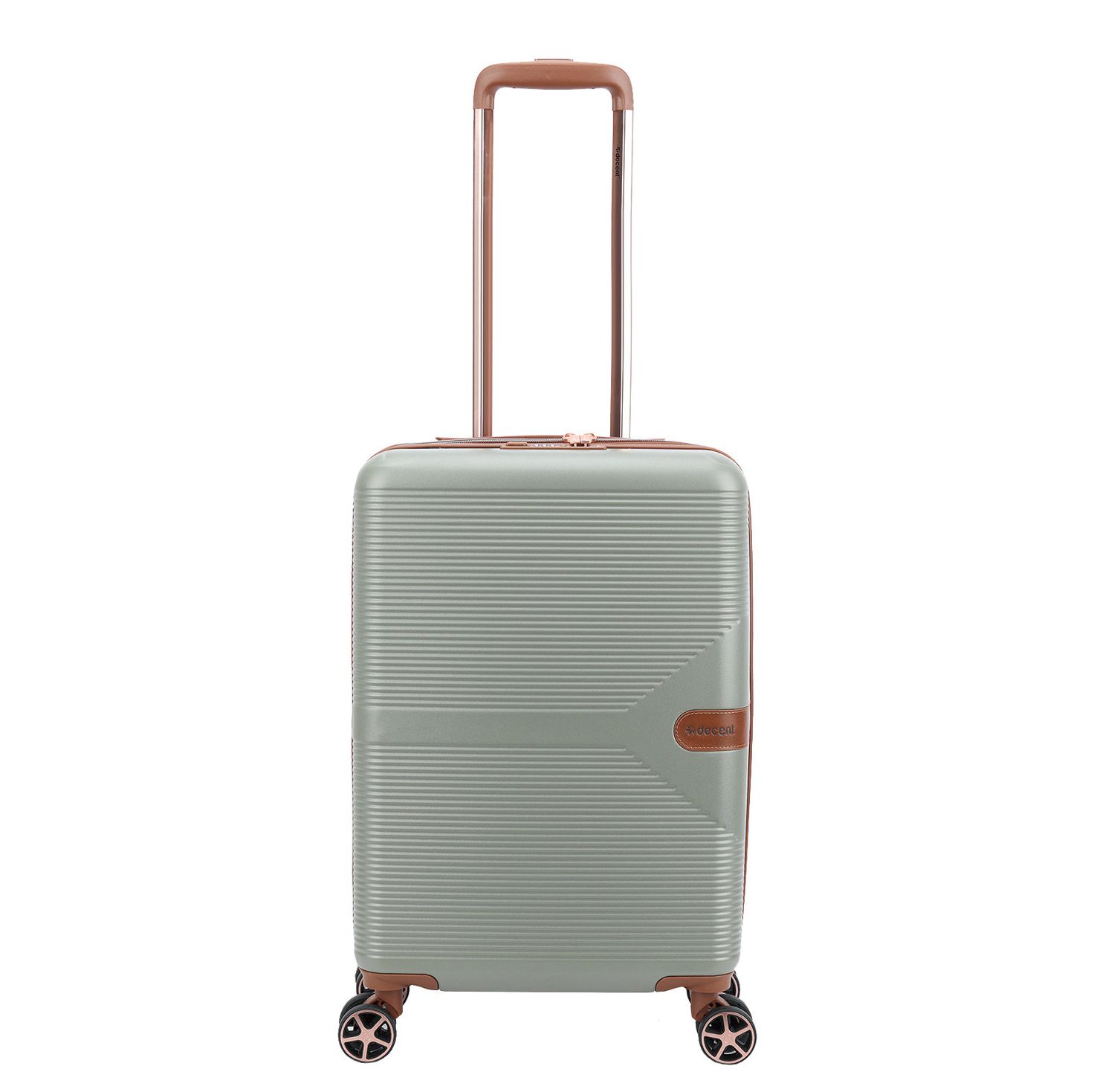 Decent Stella Handbagage Spinner 55 cm Light Green