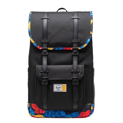 Herschel Supply Co. LEGO Little America Backpack abstract bricks