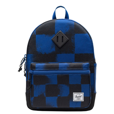 Herschel Supply Co. Heritage Kids Backpack stencil checker sodalite blue