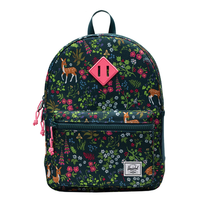 Herschel Supply Co. Heritage Kids Backpack deer woodland dark sea