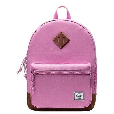 Herschel Supply Co. Heritage Kids Backpack opera mauve-saddle brown