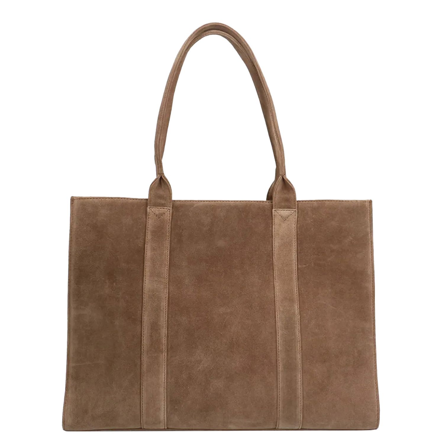 DSTRCT schoudertas grijs en taupe