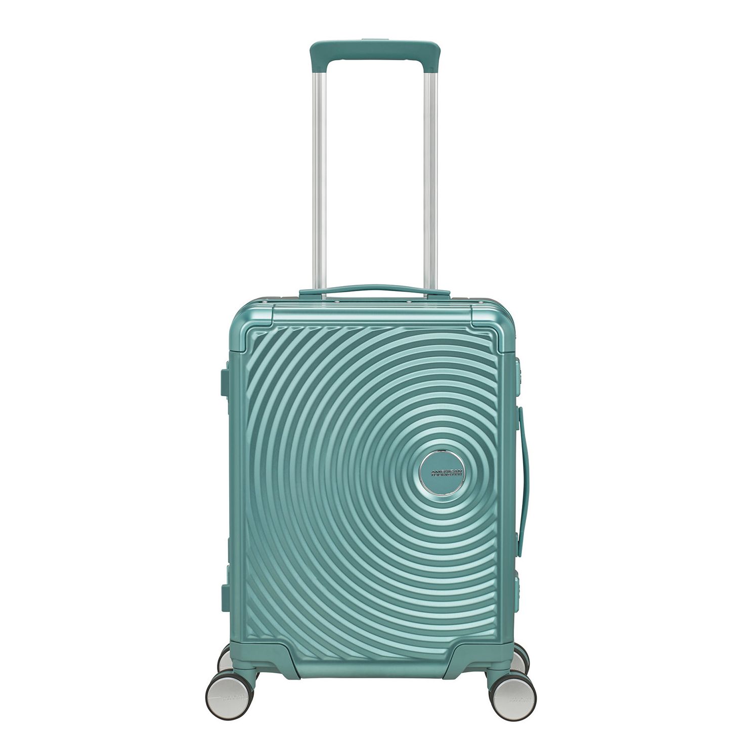 American Tourister Soundbox Spinners blauw