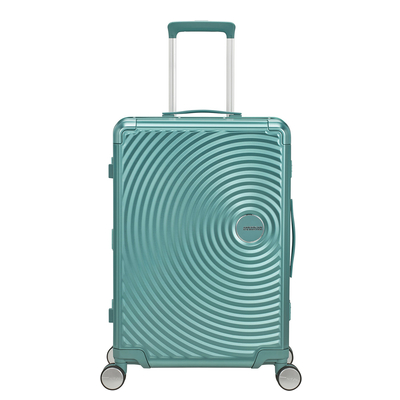 American Tourister Soundbox Aluminium Spinner 68 cm Expandable dusty turquoise