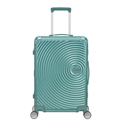 American Tourister Soundbox Aluminium Spinner 68 cm Expandable dusty turquoise