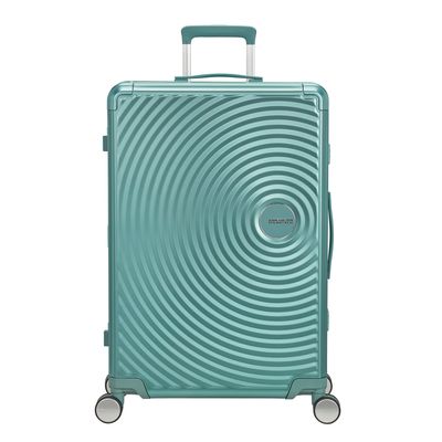 American Tourister Soundbox Aluminium Spinner 77 cm Expandable dusty turquoise