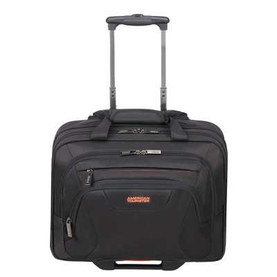 American Tourister At Work Rolling Tote 15.6" black/orange