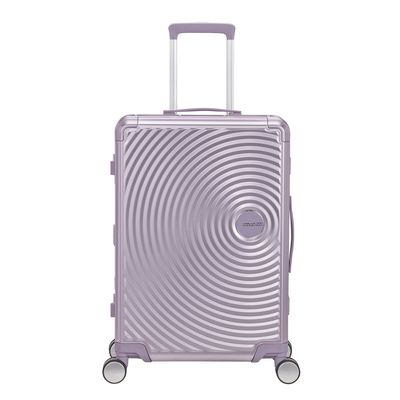 American Tourister Soundbox Aluminium Spinner 68 cm Expandable stormy lilac