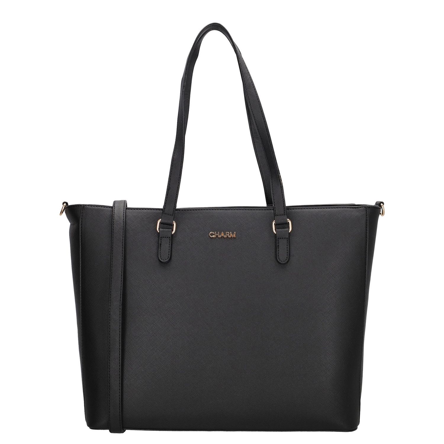 Charm London Birmingham schoudertas zwart