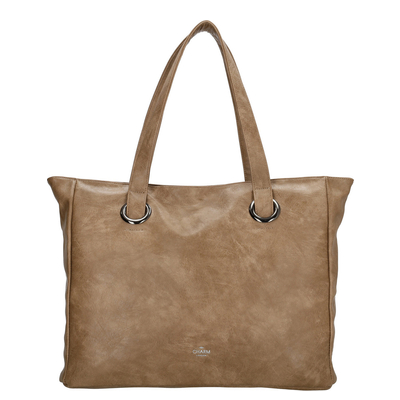 Charm London Liberty Laptoptas 17.3" taupe