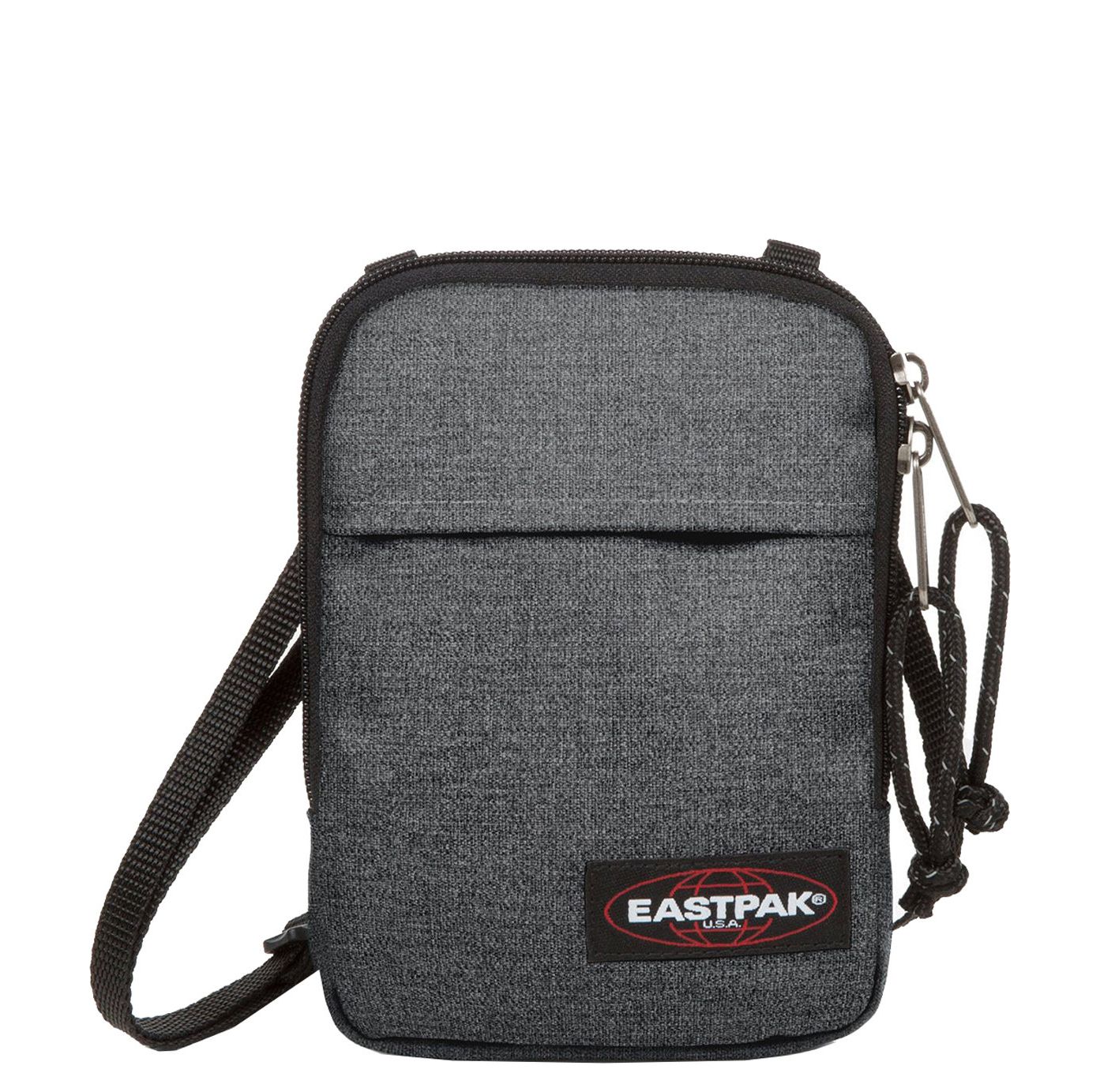 Eastpak Buddy crossbodytas zwart en blauw