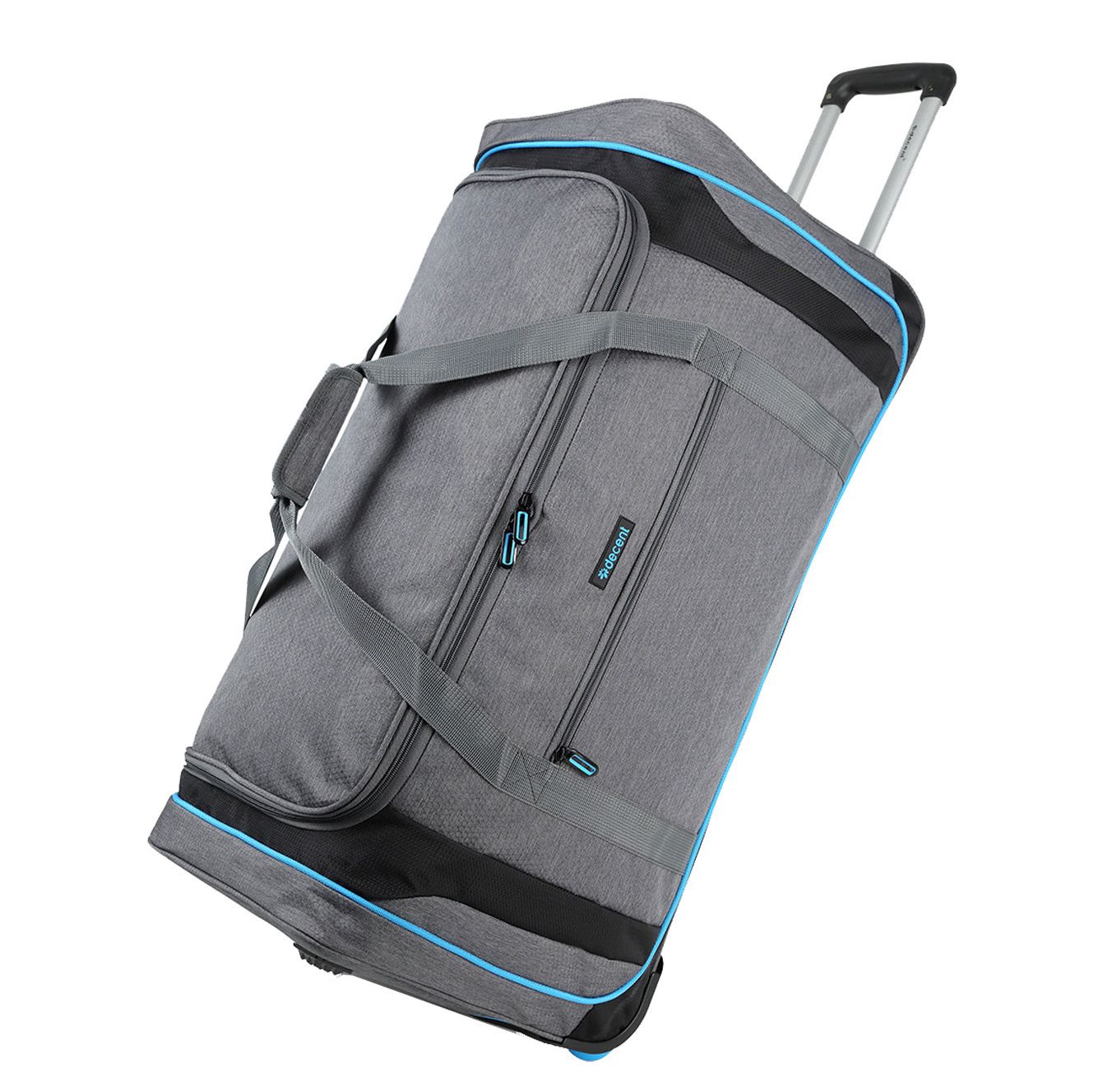 Decent Flexplus weekendtas blauw en grijs