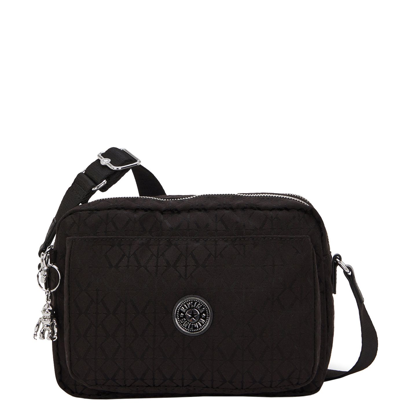 Kipling Abanu M crossbodytas zwart