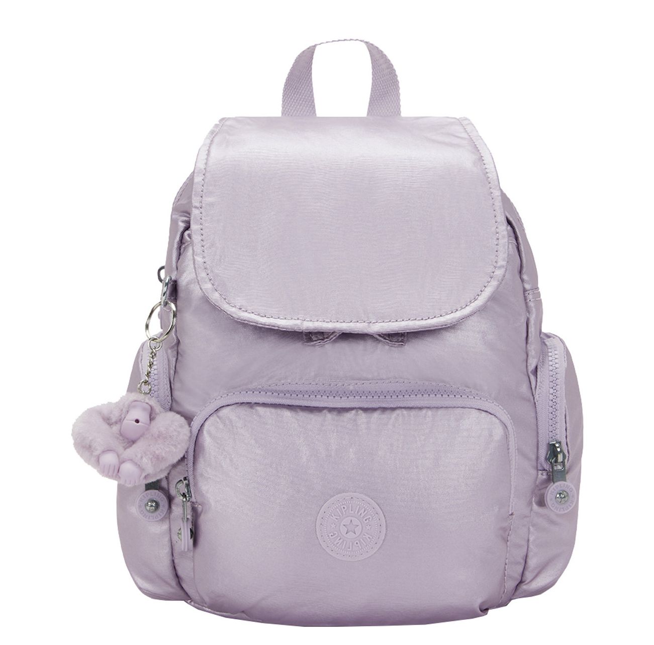 Kipling rugzak roze en paars