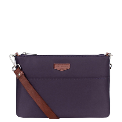Hexagona Pop Clutch violet