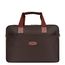 Hexagona A4 Briefcase Laptopbag S dark brown