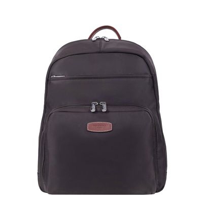 Hexagona Diversité Laptop Backpack M dark brown