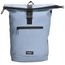 Beagles Originals Rolltop Rugtas Waterproof 15.6" licht blauw