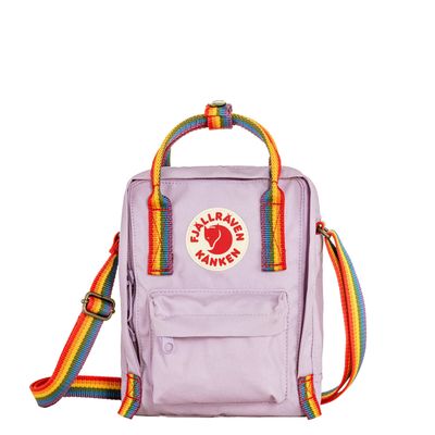 Fjallraven Kanken Sling Shoulderbag Rainbow pastel lavender