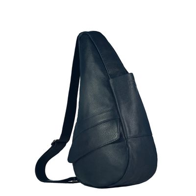 The Healthy Back Bag Leather S navy dark blue