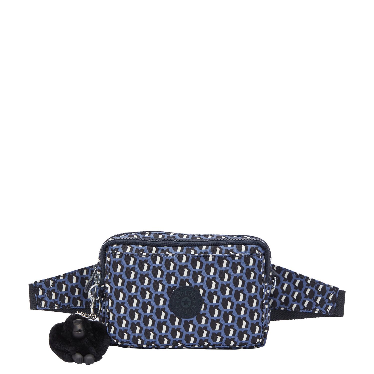 Kipling Abanu Multi crossbodytas multicolor en blauw