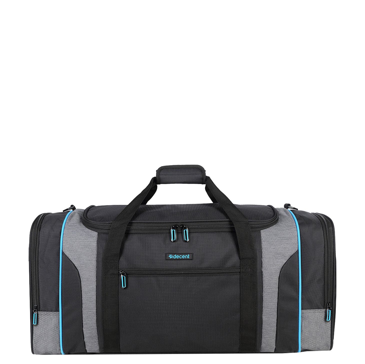 Decent Flexplus weekendtas zwart en blauw