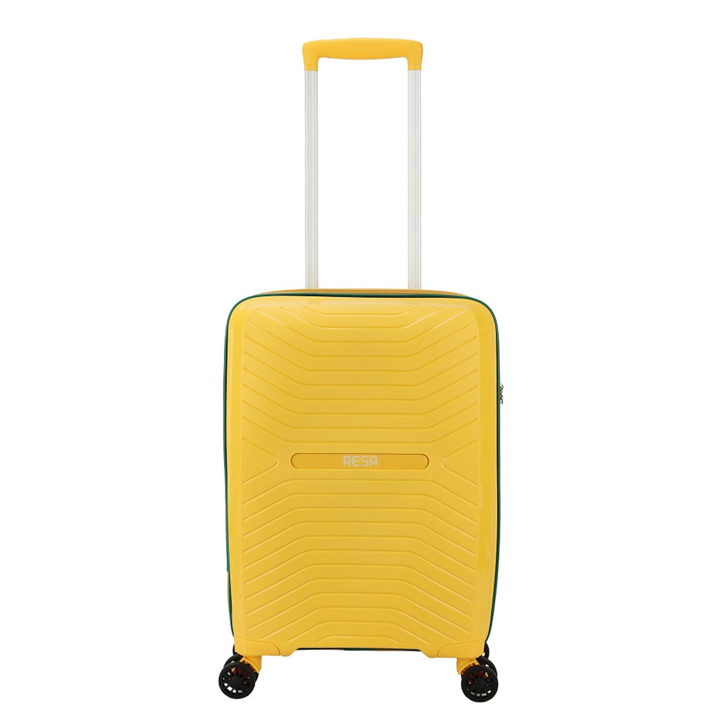 Resa Uppsala Handbagage Spinner 55/35 cm Yellow/Green
