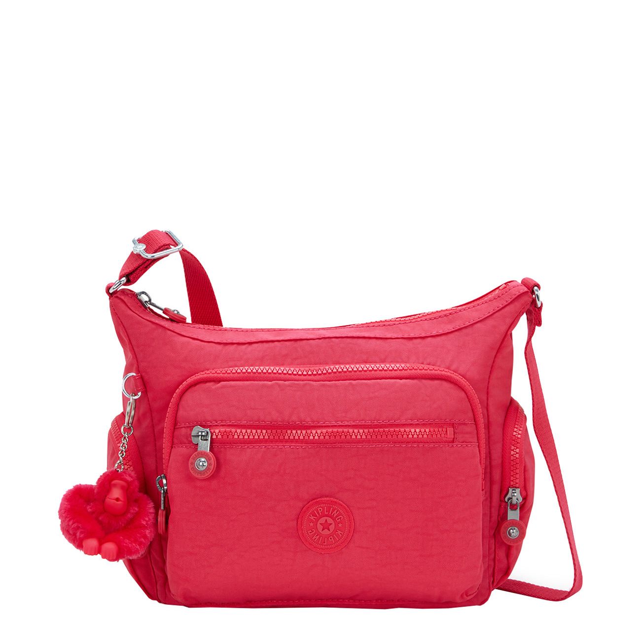 Kipling Gabbie S schoudertas roze