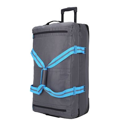 Decent Sport-Line Double Decker Wheelbag grey/cobalt blue