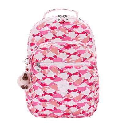 Kipling Seoul Lap pink palm