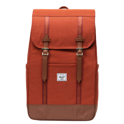 Herschel Supply Co. Retreat Backpack arabian spice crosshatch/saddle brown